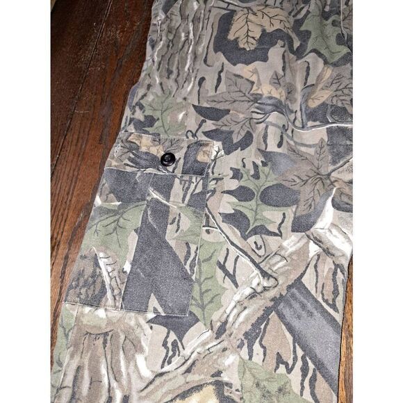 40x27 Tall Timbers Outdoors Camo Hunting Casual Pants with Pockets Belt Loops - Picture 2 of 6